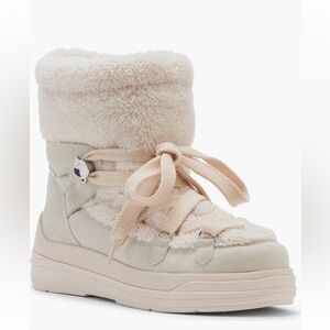 Moncler Insolux Faux Fur Trim Snow Boots – Women’s | EU 36